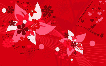 Red flowers, flowers, red HD wallpaper