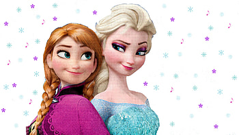 ... Elsa And Anna Animated HD wallpaper