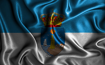 Torrevieja flag, , silk wavy flags, spanish cities, Day of Torrevieja, Flag of Torrevieja, fabric flags, 3D art, Torrevieja, cities of Spain, Torrevieja 3D flag HD wallpaper