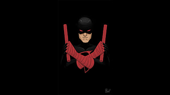 Shadowland Daredevil Artwork, daredevil, artwork, artist, deviantart HD wallpaper