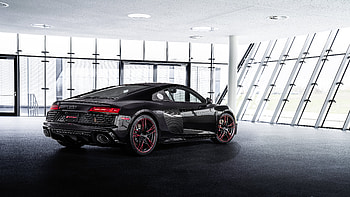 Midnight Black Audi R8 RWD —, Black Car, Audi, Luxury Car HD wallpaper
