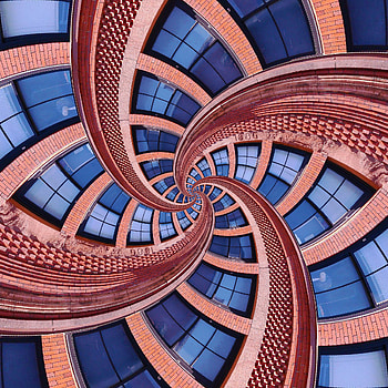 Abstract, Walls, Twisting, Torsion HD phone wallpaper