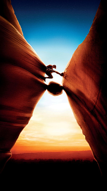127 Hours, Stranded in desert, Fight for survival, Heart-pounding suspense HD phone wallpaper