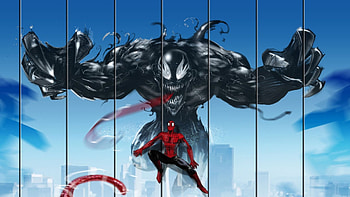 Spiderman Vs Venom Marvel HD wallpaper