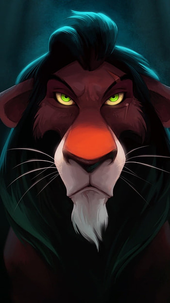 Lion King, Dark Theme HD phone wallpaper