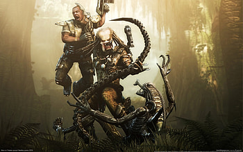 Alien vs Predator, avp, avp 2010, alien vs predator 3, avp 3 HD wallpaper