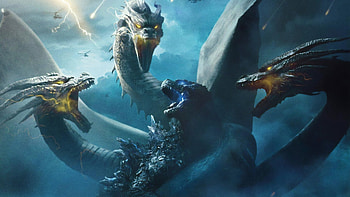 Godzilla King of the Monsters King Ghidorah HD wallpaper