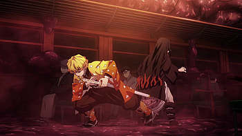 Zenitsu Agatsuma, Demon Slayer: Mugen Train HD wallpaper