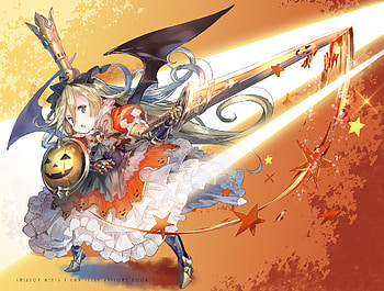 Anime Granblue Fantasy Charlotta (Granblue Fantasy) Halloween HD wallpaper