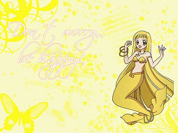 Mermaid Melody-Coco, yellow pearl voice, pichi pichi pitch, coco, mermaid melody HD wallpaper