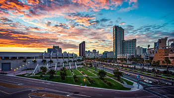 Downtown, San Diego (California) HD wallpaper