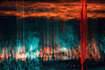 Abstract, Spray, Blur, Smooth, Paint, Glass HD wallpaper