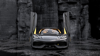 Doors Up, Koenigsegg Gemera HD wallpaper