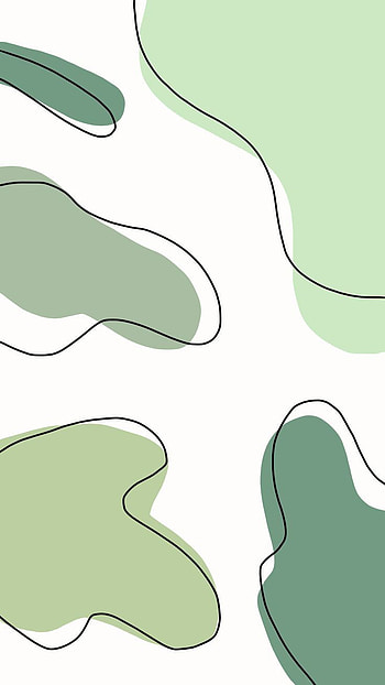 Aestethic, art, green HD phone wallpaper