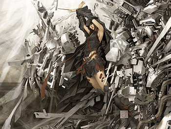 CG Broker, 3d works, broken , cg girl HD wallpaper