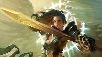 Women Warrior, Women, Warrior, CG, fantasy HD wallpaper