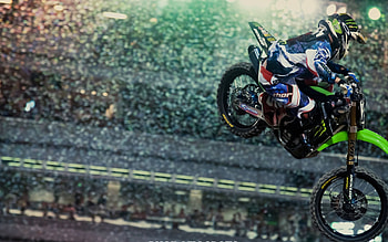 AMA Supercross Championship, Stunts HD wallpaper