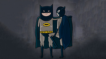 Batman And Catwoman, batman, catwoman, superheroes, artist, artwork, digital-art, deviantart HD wallpaper