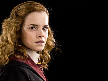Hermione portrait, Emma Watson, Hogwarts icon, resolution HD wallpaper