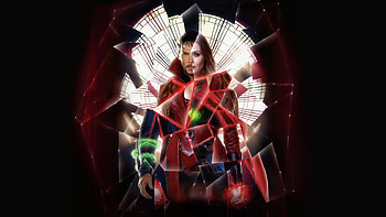 Doctor Strange Love Across Dimensions, doctor-strange, scarlet-witch, superheroes, artwork, digital-art HD wallpaper