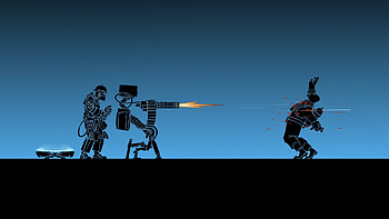 Mann vs Machine HD wallpaper