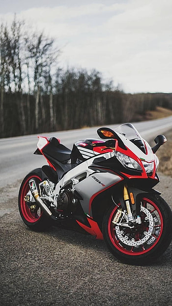 R15 Bike, Red White Sports Vehicle HD phone wallpaper