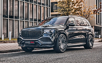 2022, Brabus 800, , front view, exterior, Mercedes-Maybach GLS 600 4Matic, luxury SUV, tuning Mercedes-Maybach GLS, Brabus, German cars, Mercedes-Maybach HD wallpaper