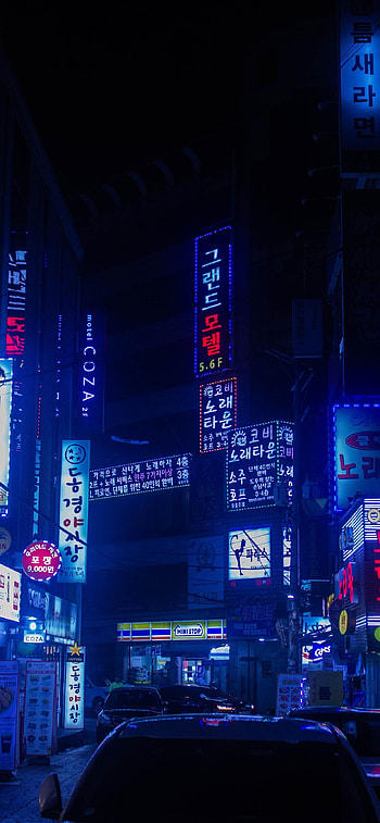 Street, Glow in the Dark HD phone wallpaper