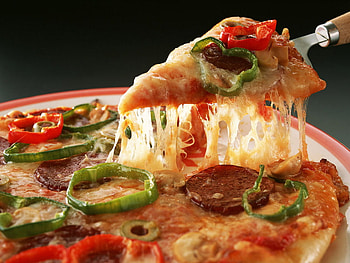 Pizza, junk, cheese, food HD wallpaper