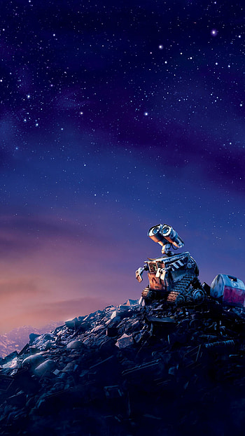 WALLE, Robot companion, Space adventure, backgrounds HD phone wallpaper