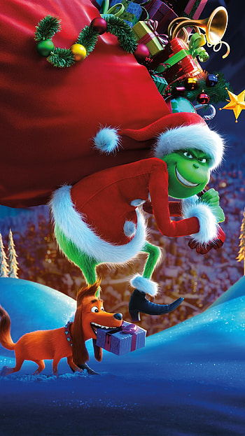 The Grinch 2018, , Cute Christmas , Christmas HD phone wallpaper