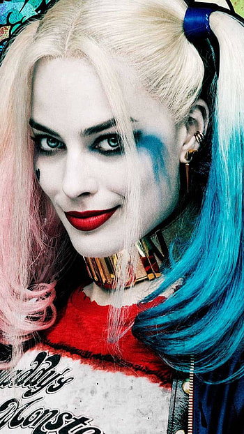Harley Quinn, Margot Robbie, Harley Quinn, movie HD phone wallpaper