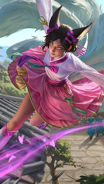 Ahri (League Of Legends), video game, League Of Legends HD phone wallpaper