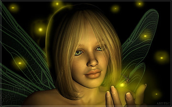 Fairy Magic fantasy 7646212 1440 900 jpg, fairy, firelflys, girl, dreamy HD wallpaper