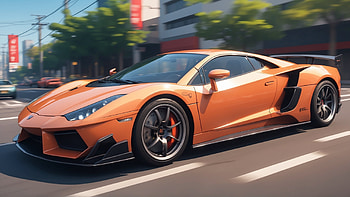Sports Car, Japan, street, glow, car HD wallpaper