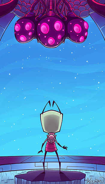 Invader ZIM, Bendy's fanart, Creative fandom HD phone wallpaper