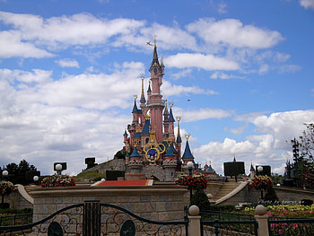 Landscape, Architecture, Disneyland HD wallpaper