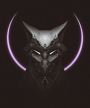 Mask, cyborg, robot, art HD phone wallpaper