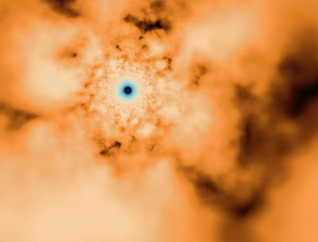 fractalseclipse, orange, fractals HD wallpaper
