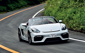 Porsche 718 Spyder MT, , highway, 2022 cars, JP-spec, Porsche 982, R, 2022 Porsche 718 Spyder, german cars, Porsche HD wallpaper