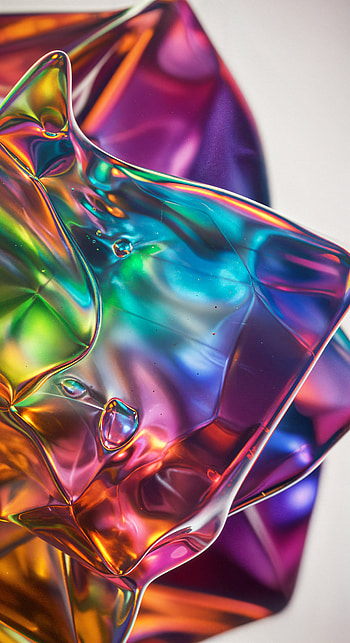 Translucent Vibes: A Stunning , colorful, Abstract, texture HD phone wallpaper