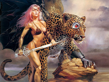 T3 art, girl HD wallpaper