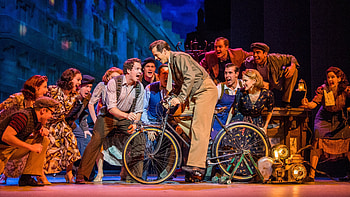 An American in Paris The Musical, Musical romance, Parisian backdrop, Dazzling choreography HD wallpaper