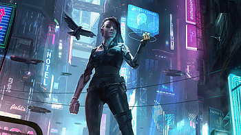 Chronicles Of Crime The Millennium Series , artist, artwork, cyberpunk, artstation HD wallpaper