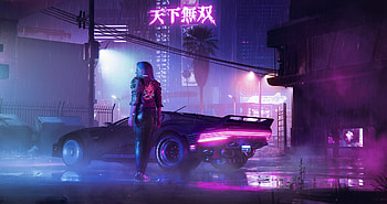 Cyberpunk-2077, Cyberpunk, Gma, efuture, 2077 HD wallpaper