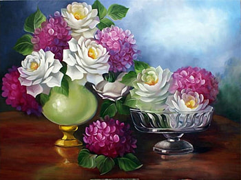still Life, nature, flowers, roses HD wallpaper
