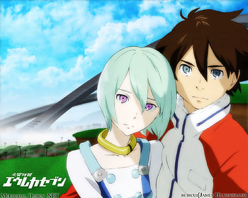 Eureka with Renton, eureka seven, renton, eureka HD wallpaper