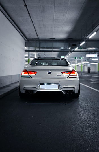 Sports, Bmw, Cars, Lights, Car, Sports Car, Back View, Rear View, Glow, Headlights, Bmw M6 HD phone wallpaper