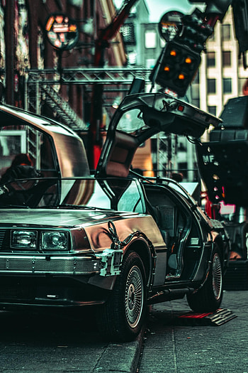 Delorean, Super Luxury Cars, Future Poster, Amazing graphy HD phone wallpaper