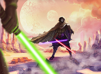 Sith Lord Star Wars, artwork, artist, digital-art, star-wars, deviantart, artist HD wallpaper